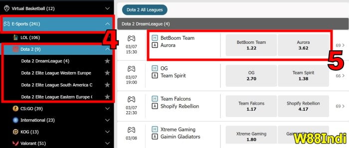 จะพนันอย่างไรกับ Dota FC0 BAR ตรงกับบทเรียนออนไลน์สําหรับขั้นตอนที่ 2